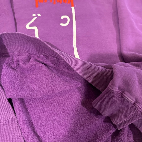 Red Eraser Vintage Sweatshirt Purple in good condition crewneck - Picture 9 of 11